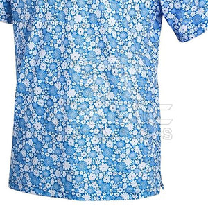 Chemises polo pour hommes, coupe slim moderne, imprimées, avec construction respirante, pour un style décontracté et actif. - Product Image 5
