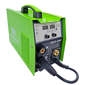 Shanghao MiG-200 110/220V เครื่องเชื่อม CO2คาร์บอนไดออกไซด์แบบใช้มือถือปราศจากแก๊สสภาพใหม่พร้อมตัวป้อนลวดผลิตจากไต้หวัน - Product Image 2