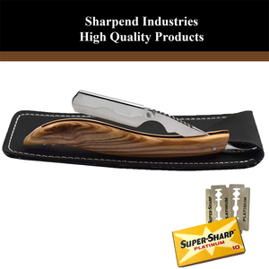 Fancy <b>Beard</b> <b>Scissors</b> For Men's Shaving High Carbon Steel Mirror Polish Blade Holder Shaving Razor - Product Image 2