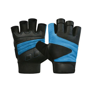 DAIZEN STAR INTERNATIONAL Half Finger Gym <b>Gloves</b> PU Leather <b>Weight</b> Lifting Training Unisex Breathable Non Slip Fitness Wrist - Product Image 3