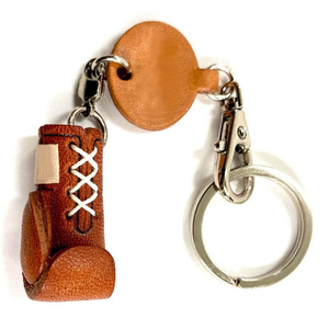 Llavero de Guantes de Boxeo de Lujo Personalizados por el Proveedor, con Logotipo Personalizado Impreso, Diseño con Cordones de Material PU - SALUBRIOUS SPORTS - Product Image 2