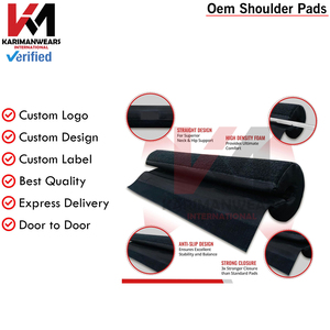 แผ่นรองบาร์เบลคุณภาพระดับมืออาชีพ ออกแบบตามหลักสรีรศาสตร์เพื่อการรองรับไหล่ที่ดีขึ้นระหว่างการยกน้ำหนักแบบมืออาชีพ - Product Image 6