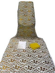 Somali Dirac Set Matching High-quality Nonwoven Worsted Eco-Friendly Very Lightweight <b>Chiffon</b> Fabric Jacquard Girls Outdoor - Product Image 4