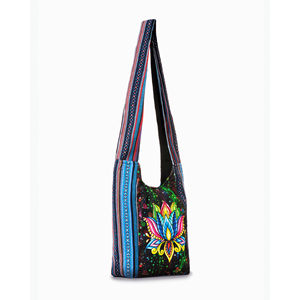 Borsa Hobo Lotus Fatta a Mano per Donna, Elegante e Alla Moda Borsa a Spalla - Product Image 2