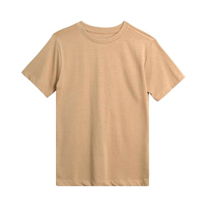 เสื้อยืดผู้ชายพิมพ์โลโก้ตามสั่งขายส่ง ผ้าฝ้าย 100% คอกลม ทรงหลวม บริการ OEM แบบกำหนดเอง เสื้อยืดสีพื้นสำหรับผู้ชาย - Product Image 5