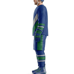 Custom Ice Hockey Team Uniform For <b>Men</b> Comfortable Sportswear Designed For Practice Matches And Club Activities - Product Image 5
