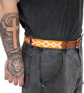 Ceinture en cuir véritable de qualité supérieure pour homme, extensible, à base de sangle, modèle 2026, au meilleur prix - Product Image 2