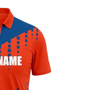 New Latest Design Breathable Eco-Friendly <b>Polyester</b> Plus Size Boy Adult Cricket Jersey <b>T</b>-<b>Shirt</b> Customized Casual Print Sport - Product Image 4