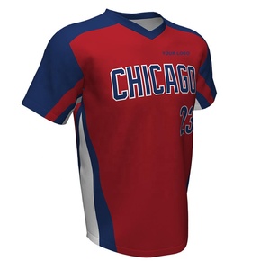 Maillot de baseball personnalisé à motif, chemise de softball entièrement boutonnée, uniforme de sport unisexe anti-humidité - Product Image 5