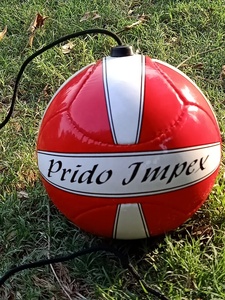 Pelota de fútbol de habilidad cosida a mano, Bola de kick back - Product Image 3