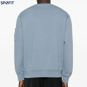 Sweat à capuche unisexe en molleton épais 450g, impression personnalisée en relief et silicone, 100% coton, coupe oversize, écologique - Product Image 4