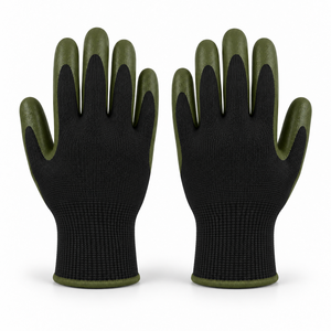 Professional PVC Coated General Purpose <b>Gloves</b> Offering Anti-Slip Grip Breathable Comfort Flexible Construction 10mil Thick - Product Image 6
