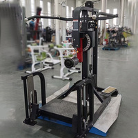 Equipo de Gimnasio Comercial para Entrenamiento de Fuerza y Culturismo: Máquina de Extensión de Espalda con Selector de Peso y Carga de Placas