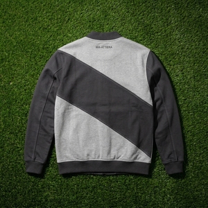 เสื้อแจ็คเก็ตบอมเบอร์บล็อกสีดำเทาสำหรับผู้ชาย เสื้อแจ็คเก็ตฤดูหนาวสตรีทแวร์สำหรับผู้ชาย แจ็คเก็ตขายส่งสำหรับผู้ชาย - Product Image 5