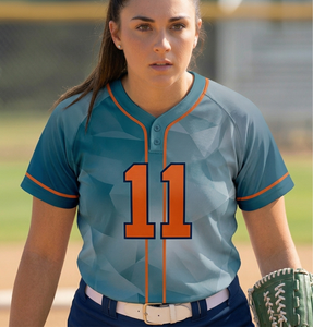 Ensemble d'uniformes de softball sublimés, maillot de baseball à col en V et pantalon, numéro d'équipe 11, nouvelle arrivée, maillot personnalisé pour hommes et femmes - Product Image 2
