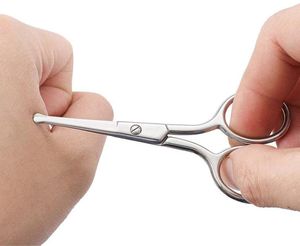 Nuevo Juego de Tijeras para Manicura, Uñas y Vello Nasal de Acero Inoxidable con Logotipo Personalizado, Paquete de 2, con Empaque Personalizado - Product Image 3