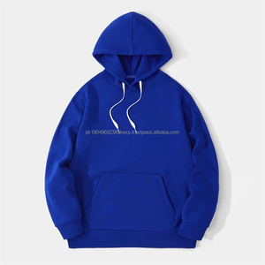 Sudaderas con capucha de alta calidad para hombre, ropa de calle Unisex, venta al por mayor, logotipo bordado personalizado, sudaderas con capucha de lana en blanco para hombre - Product Image 5