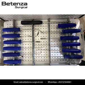 Manual ACL/PCL Reconstruction Arthroscopy Knee C-Type <b>Drill</b> <b>Guide</b> Sight Instruments Kit - Product Image 6