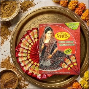 Cônes de henné naturel Mehndi, ensemble de cônes écologiques pour l'art corporel, les cheveux et les ongles - Product Image 4
