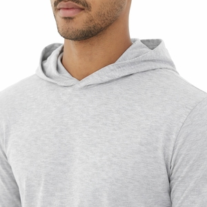 Ensemble décontracté deux pièces pour homme : sweat à capuche léger et short, tenue de sport d'été personnalisable avec cordon de serrage, coupe décontractée - Product Image 4