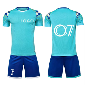Conjunto de Camiseta de Fútbol Sublimada para Hombre, Manga Corta, Absorbe la Humedad, Transpirable, Ropa Deportiva para Todas las Temporadas, Uniforme de Fútbol - Product Image 6