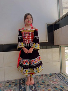 Vestido Afgano Bordado para Niños, Manga Larga con Dupatta, para Todas las Temporadas, Ropa Étnica Tradicional - Product Image 2