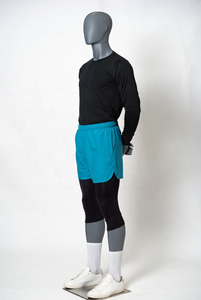 Nouveaux shorts de sport islamiques Awrah pour hommes de haute qualité, longueur genou, respirants, pour l'entraînement et la gym - Product Image 5