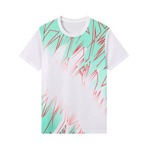 T-shirt de course à séchage rapide avec logo pour hommes et femmes, sublimation, polyester respirant, microfibre, t-shirts pour hommes - Product Image 6