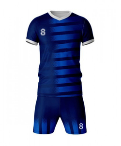 Conjunto de Camiseta de Fútbol Unisex Personalizada, Manga Corta, Color Negro y Verde Azulado, Bloques de Color, Absorbe la Humedad, Antibacteriana, Protección UV, Ajuste Atlético - Product Image 4