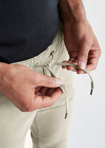 Pantalon de jogging décontracté pour homme en toile 100% coton, cordon de serrage, écologique, respirant, poches, pour la salle de sport, la course à pied, le jogging - Product Image 6