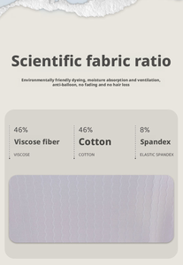 Conjunto de Pijama de Punto de Algodón Viscosa Transpirable para Mujer, Suave y Elástico, Estilo Minimalista con Cuello en V, Ropa de Dormir para Otoño e Invierno - Product Image 4