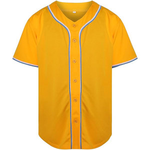 Maillot de baseball personnalisé de haute qualité, transparent, classique, pour l'entraînement sportif, avec impression de logo, vente en gros - Product Image 2