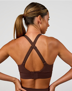 Women's Solid Color Seamless <b>Halter</b> Sports <b>Bra</b> Medium Support Yoga Fitness Scoop <b>Neck</b> Spandex Polyester Workout Top - Product Image 2