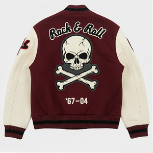 Chaqueta Varsity de Invierno para Hombre, Bordado Chenille de Alta Calidad, Fabricación Profesional, Logotipo Personalizado en la Parte Delantera, Ecológica y Transpirable - Product Image 4