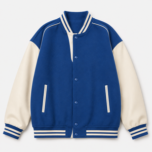 Custom Varsity <b>Jacket</b> <b>Men</b>’s Letterman <b>Jacket</b> <b>Baseball</b> Bomber <b>Jacket</b> College Streetwear <b>Jacket</b> OEM ODM Wholesale Manufacturer - Product Image 2