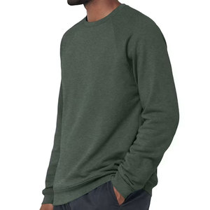 Men Premium Sweatshirt Fleece Crewneck Thick <b>Warm</b> Cotton Blended Plain Pullover Cozy <b>Jumper</b> Long Sleeve Clothing Sweatshirt - Product Image 6