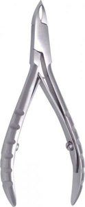 Custom Logo Ergonomic Handle Cuticle Nipper Stainless Steel Professional Satin Finish Manicure <b>Nail</b> Scissors Dead Skin Cutters - Product Image 4