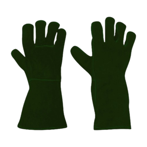 Guantes de Soldadura de Cuero Vacuno de Primera Calidad, Duraderos, Resistentes al Fuego, a la Abrasión y al Calor, para Seguridad - Product Image 1