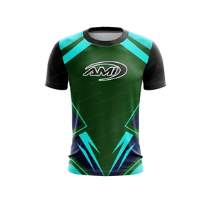 เสื้อยืดคอกลมแขนสั้นผู้ชาย พิมพ์ลายทั่วตัวด้วยเทคนิค Sublimation ระบายอากาศได้ดี แห้งเร็ว รับผลิตตามแบบ OEM พร้อมสกรีนโลโก้ - Product Image 2
