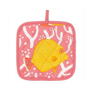 Eco-Friendly Reusable Cotton Pot <b>Holder</b> – Stylish Printed Kitchen Accessory for Everyday Use - Product Image 1