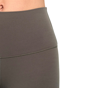High Quality Breathable Seamless Knitted Mid Waist <b>Women</b> <b>Leggings</b> Spandex/Polyester Sportswear Workout Casual Style - Product Image 5