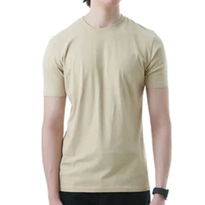 T-shirt à manches courtes pour homme, 100% coton, col rond, coupe classique, respirant, séchage rapide, vêtements décontractés - Product Image 6