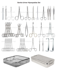 Set de Instrumentos Quirúrgicos Urológicos de Acero Inoxidable para Hipoespadias Urinarias Genitales, Certificado CE, Kit de Grado Hospitalario - Product Image 1
