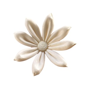 Premium White Dahlia Sola Wood Flowers Sustainable Craft Handmade 8-8.5cm Sesbania Plant <b>Stick</b> Home Fragrance VADEE SOLA WOOD - Product Image 1