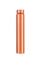 Bouteille d'eau en cuivre pur artisanale de 950 ml, design classique, anti-fuite, couvercle écologique, réutilisable, idéale pour les voyages et la gym, avec paille.