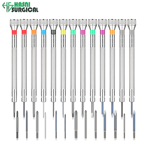 Jeu de tournevis à lame plate pour la réparation de montres fabriqué par Hasni Surgical - Product Image 1