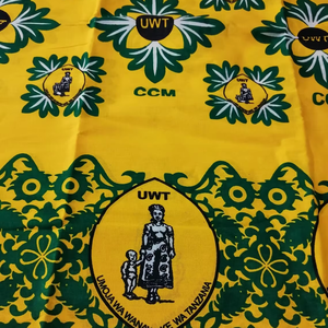 ผ้าฝ้ายทวิลเคลือบแว็กซ์ พิมพ์ลายหรูหรา รับผลิตตามแบบ OEM ODM สำหรับชุดแต่งงาน ชุดงานเลี้ยง และผ้าแฟชั่น - Product Image 1