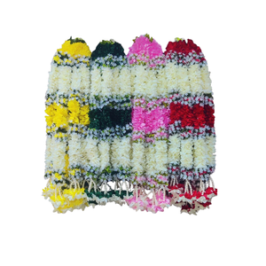 Guirnalda de Flores Artificiales para Decoración de Fiestas Tradicionales Indias, para Bodas, Mandaps, Fiestas, Eventos en el Hogar, Decoración de Fondo de Escenario - Product Image 4