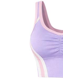 ชุดเซ็ตทูพีซสำหรับผู้หญิง ลายพิมพ์เท็ดดี้ สีม่วงลาเวนเดอร์ เสื้อครอปแขนกุด คอกว้าง กระโปรงมินิเอวสูง ทรงเข้ารูป เหมาะสำหรับใส่ในฤดูร้อน - Product Image 3