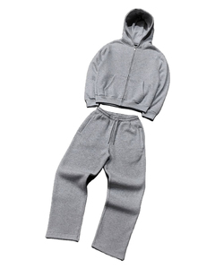 Conjunto de Sudadera con Capucha y Pantalones Deportivos Unisex Negros, Manga Larga, Color Sólido, Corte Holgado Informal, Pantalones con Cordón, Ropa de Otoño - Product Image 5